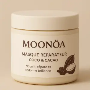 Moonöa – Masque Réparateur Coco & Cacao